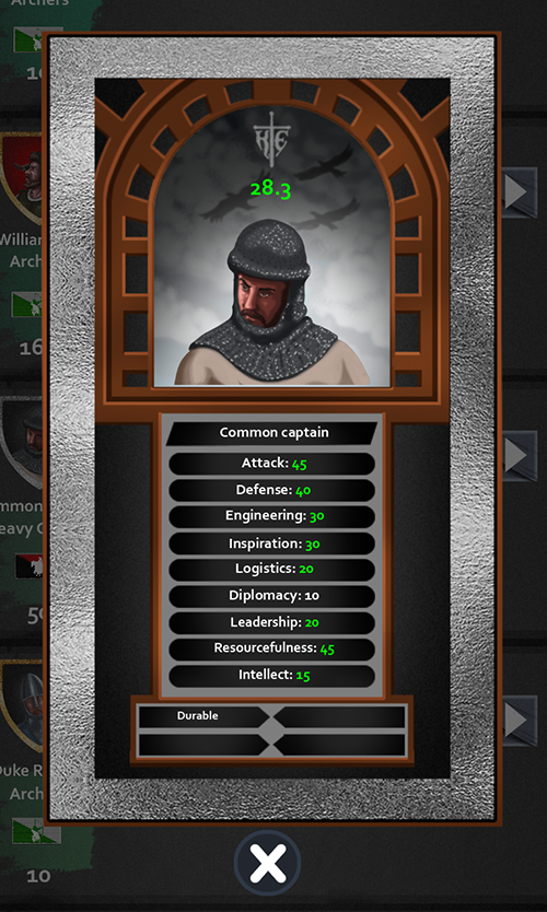 Common commander card